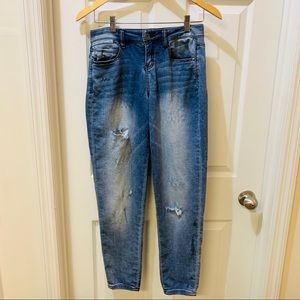 Gianni Bini Distressed Jeans Size 3